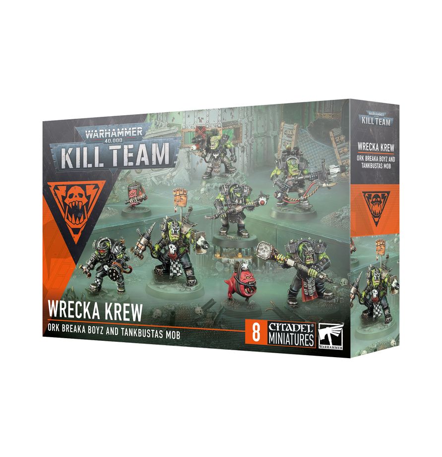 Kill Team Wrecka Krew Ork Breaka Boyz and Tankbustas Mob