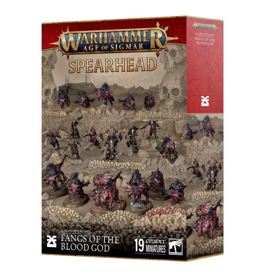 Spearhead: Blades of Khorne – Fangs of the Blood God Pre-Order Ships 8/2