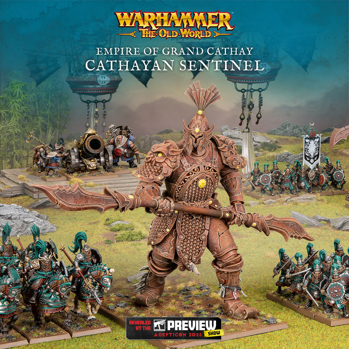 Grand Cathay Cathayan Sentinel Warhammer The Old World