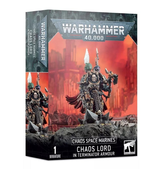 Chaos Space Marines Chaos Lord in Terminator Armour
