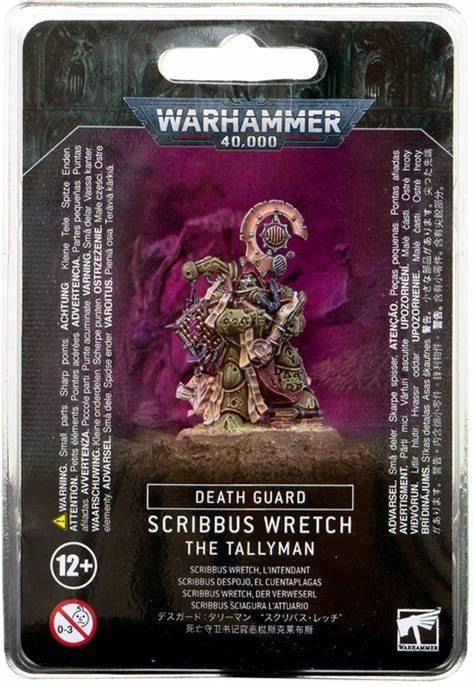 Death Guard Scribbus Wretch the Tallyman