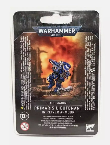 Space Marines Lieutenant in Reiver Armour