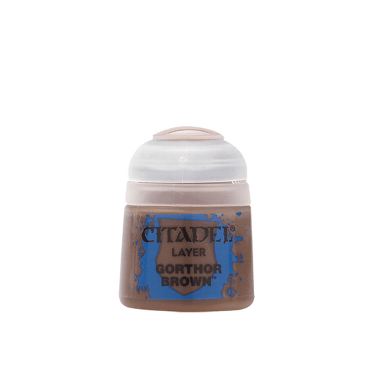 Citadel Colour Paint Layer: Gorthor Brown (12 ml)