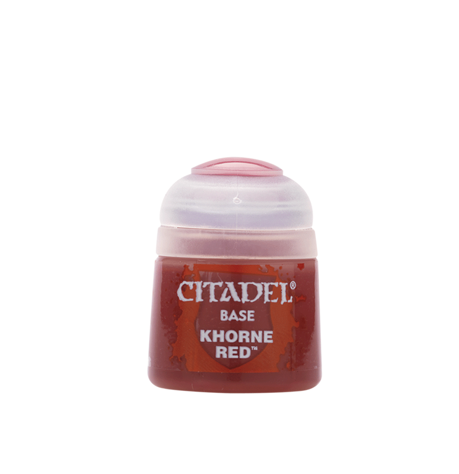 Citadel Colour Paint Base: Khorne Red (12 ml)