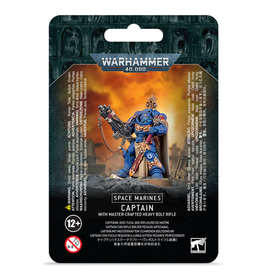 Space Marines Captain with Master-Crafted Bolt Rifle