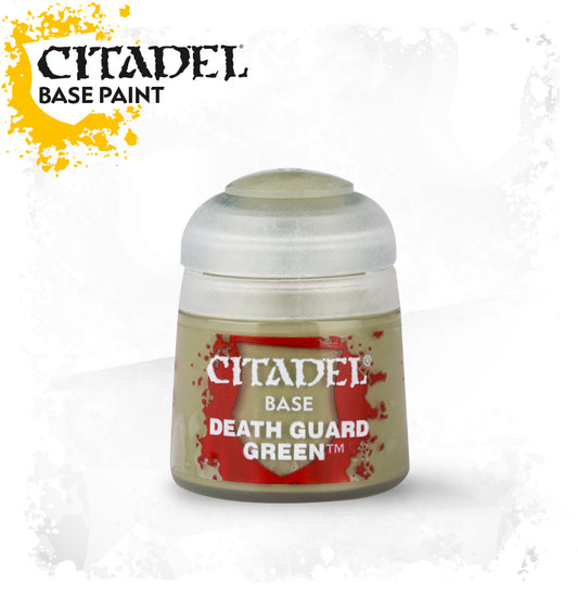 Citadel Colour Paint Base: Death Guard Green (12 ml)