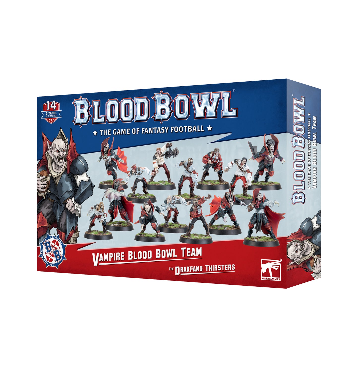Blood Bowl Vampire Team: Drakfang Thirsters
