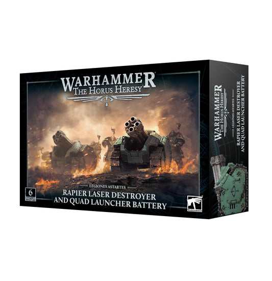 Horus Heresy: Rapier Laser Destroyer and Quad Launch Battery
