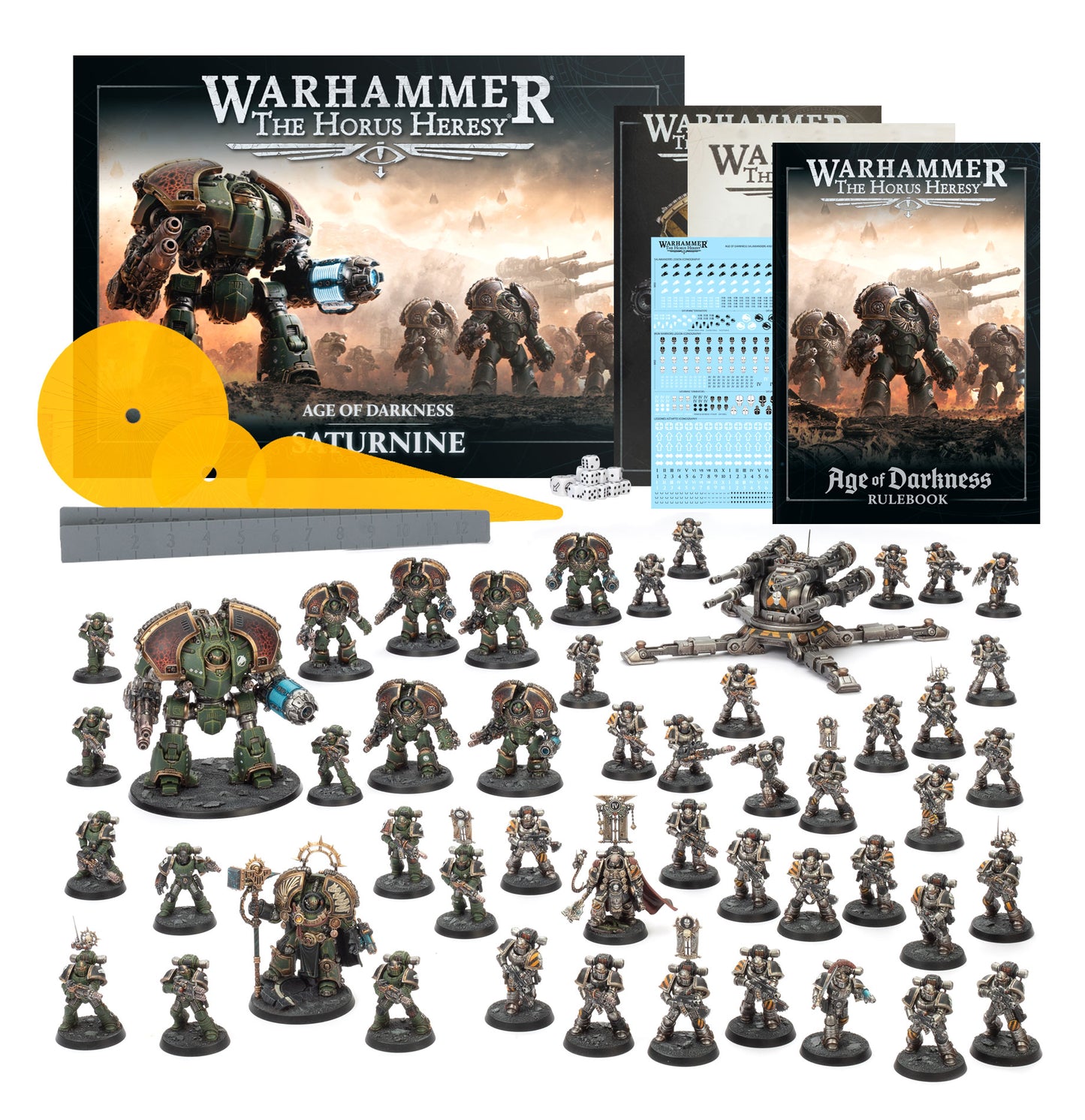 The Horus Heresy Age of Darkness: Saturnine Boxed Set Pre-Order Warhammer 30k