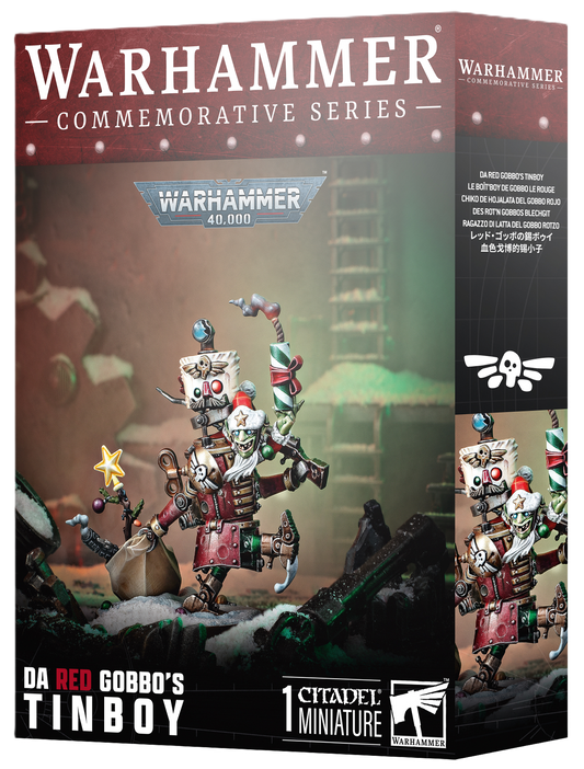 Da Red Gobbo's Tinboy Commemorative Pre-Order Ships 11/8 Christmas Gobbo