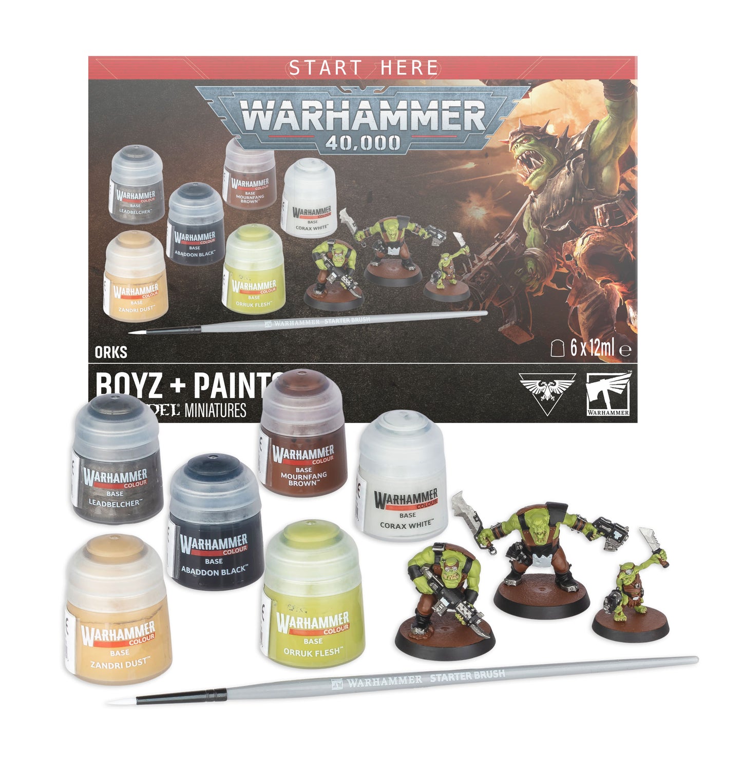 Orks Paints Plus Miniatures Set 2026