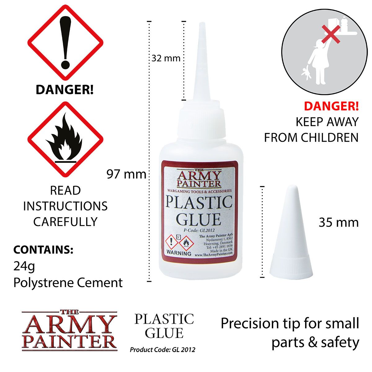 Army Painter Plastic Glue 20gm