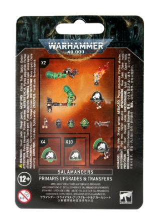 Salamanders Primaris Upgrades and Transfers