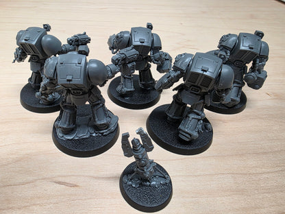 Warhammer 40k LEVIATHAN Space Marine Terminator Squad Terminators x5