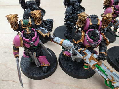 Warhammer 40k Noise Marines Partial Paint