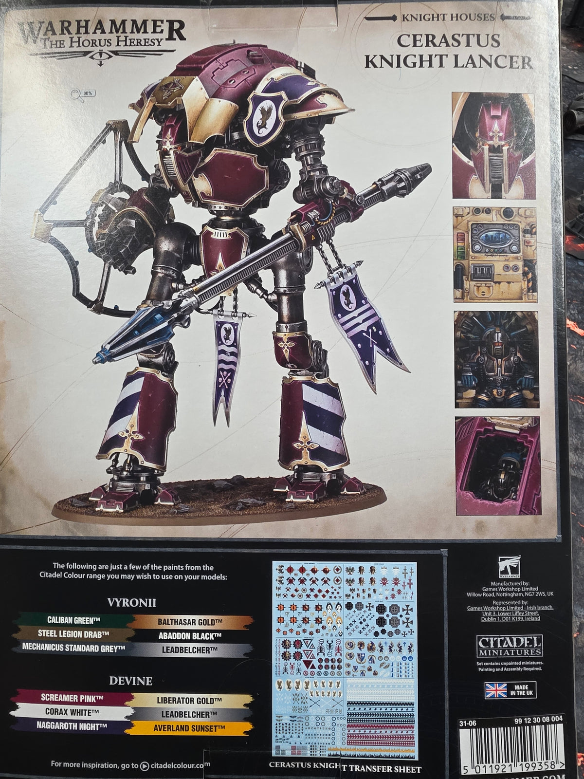 Cerastus Knight Lancer Knight Houses