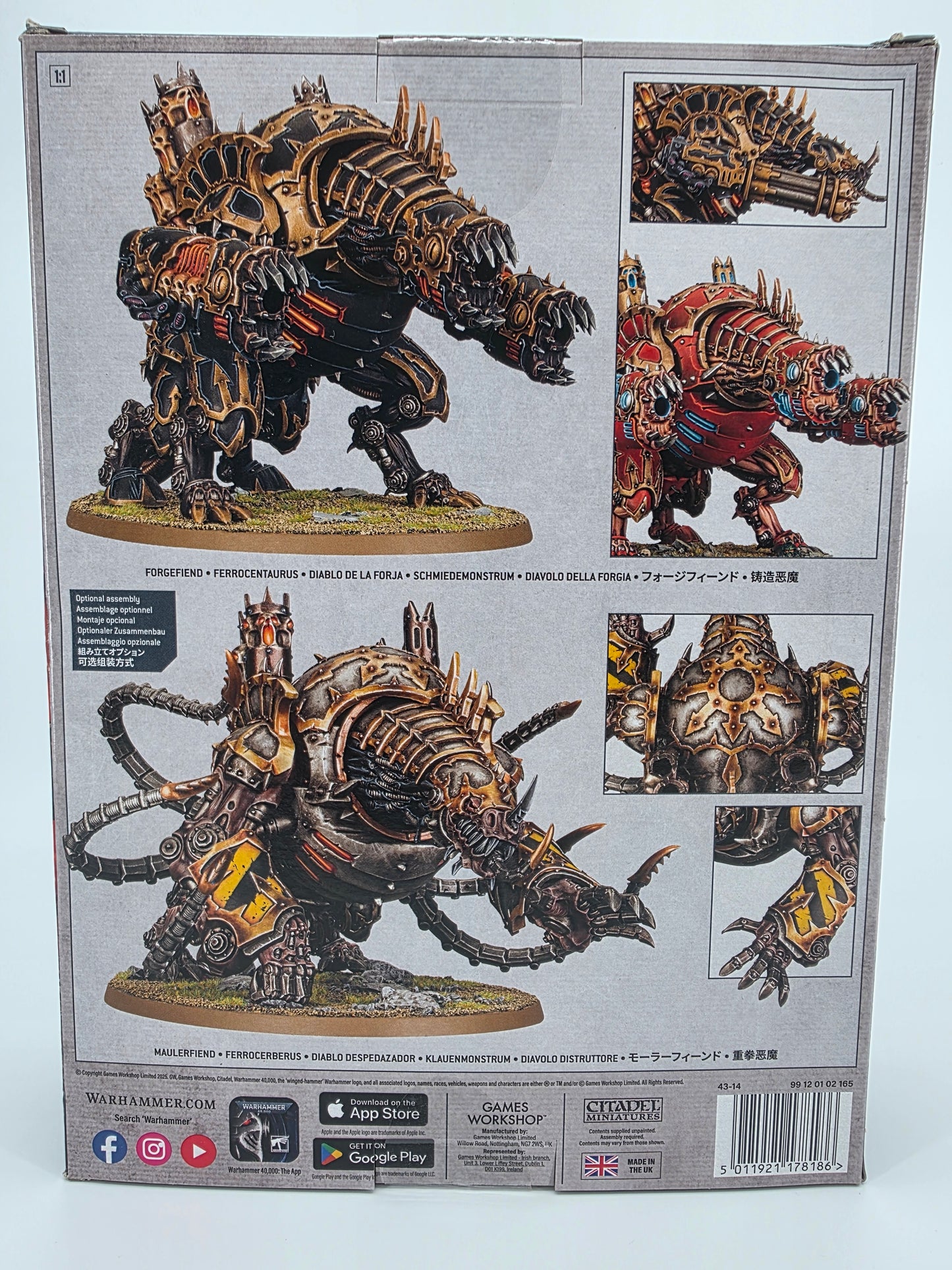 Chaos Space Marines Forgefiend Maulerfiend