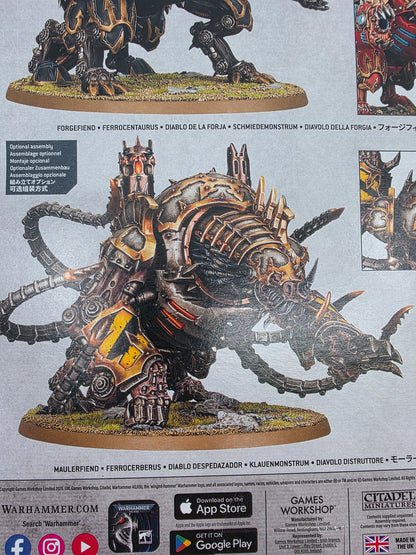 Chaos Space Marines Forgefiend Maulerfiend