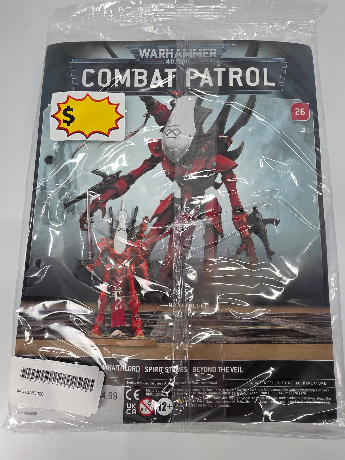 Aeldari Wraithlord Combat Patrol Magazine 26 No Box