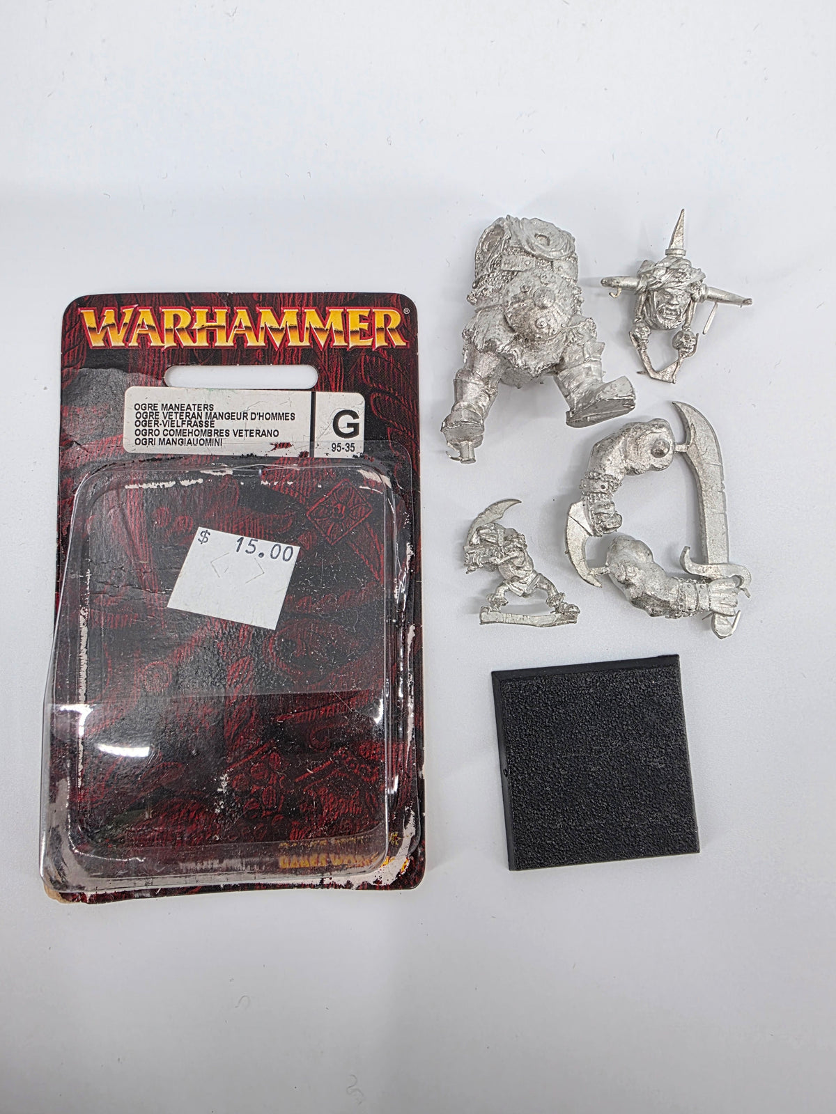 Warhammer Fantasy AoS OGRE MANEATER Badlands Araby metal OOP MAWTRIBES