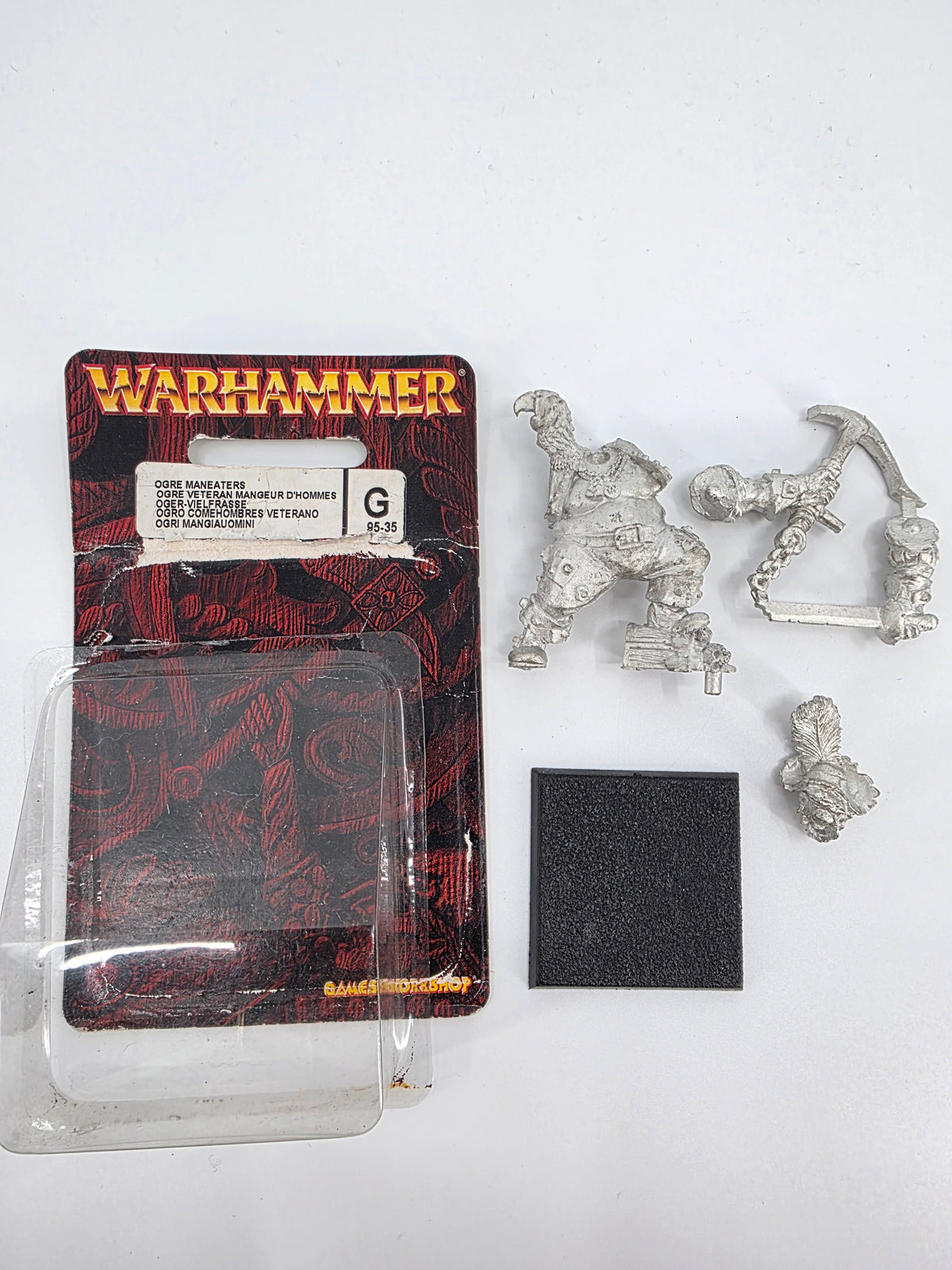 Warhammer Fantasy AoS OGRE MAWTRIBES THE PIRATE MANEATER metal OOP