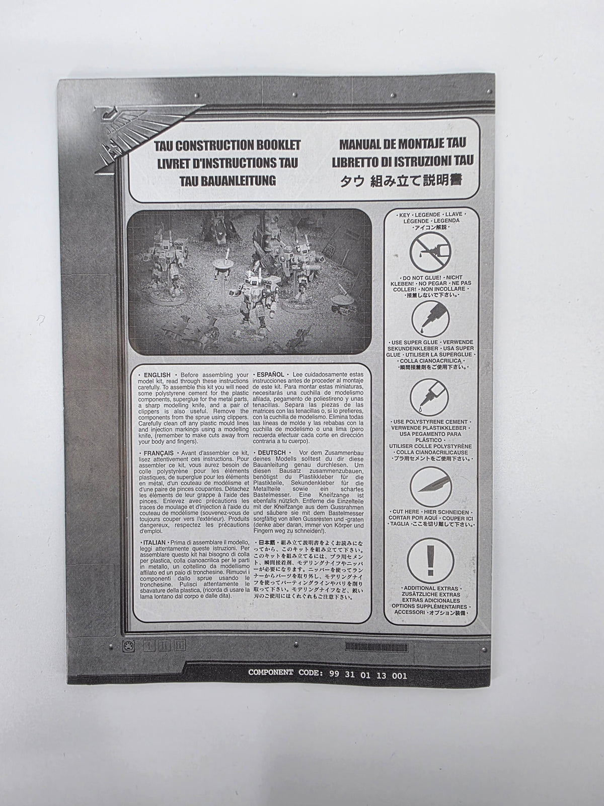 OOP Tau Fire Warriors Drones Transfers and Bits Lot from Battleforce Box