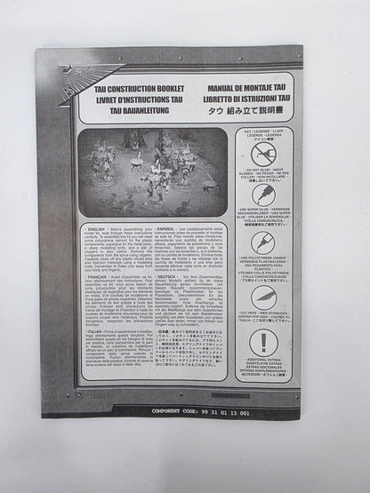 OOP Tau Fire Warriors Drones Transfers and Bits Lot from Battleforce Box