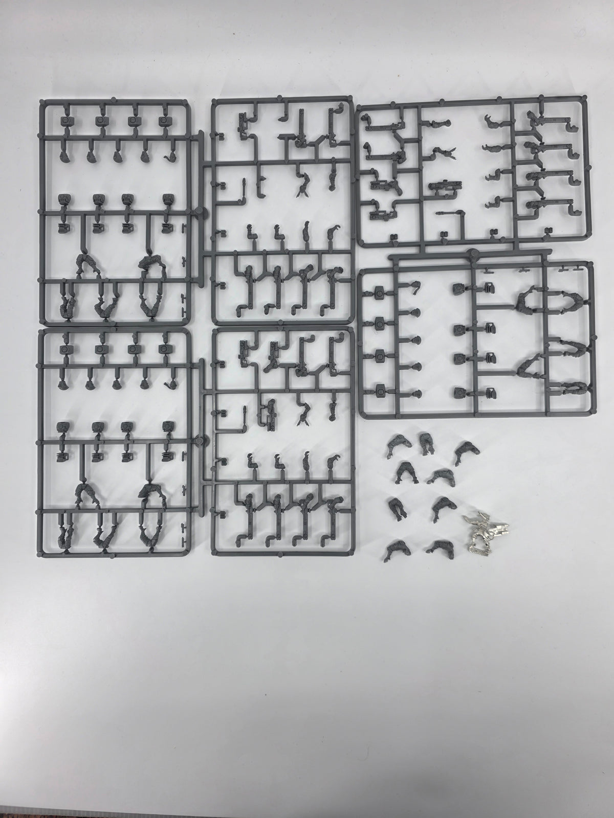 OOP Tau Fire Warriors Drones Transfers and Bits Lot from Battleforce Box