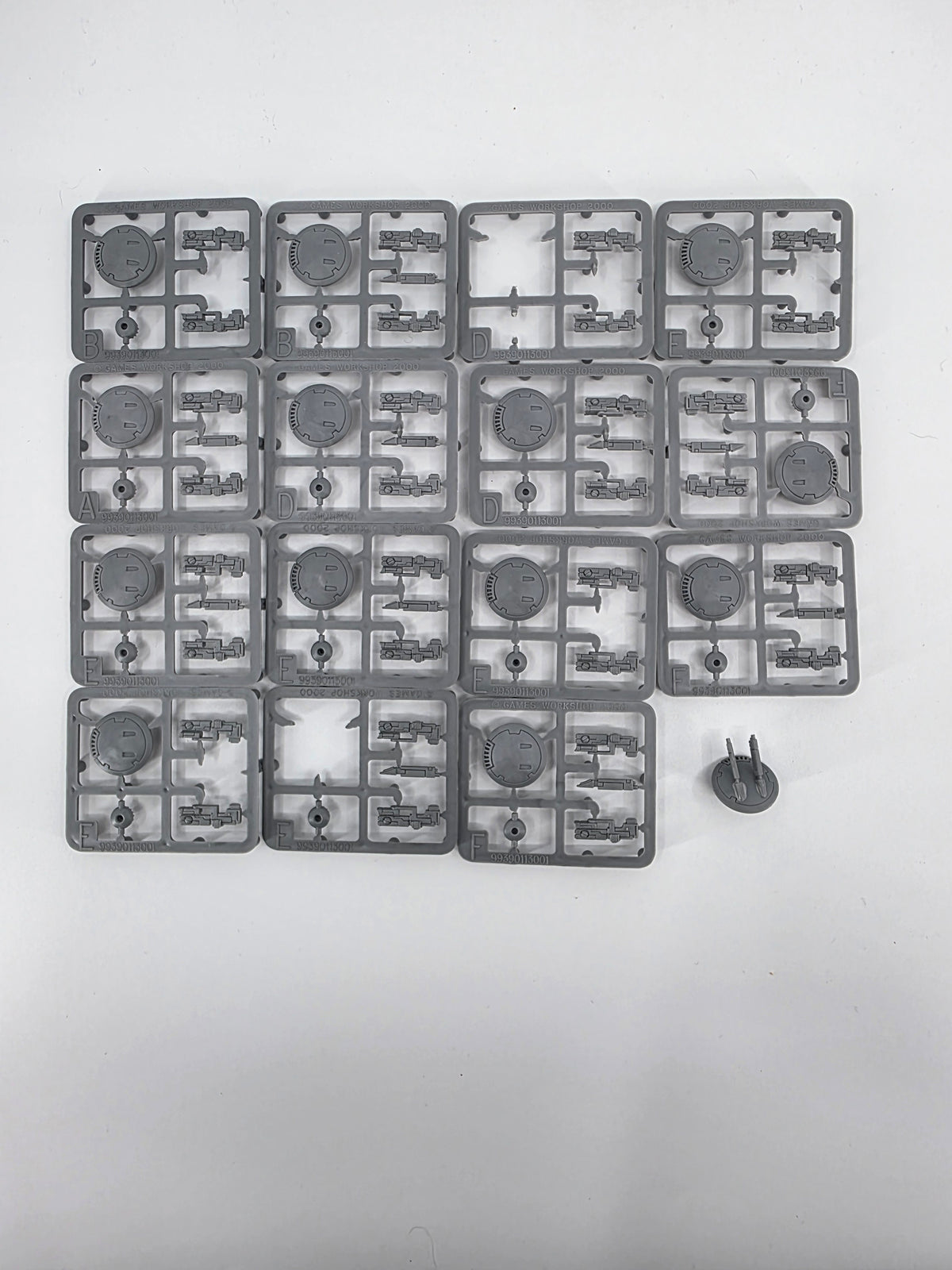 OOP Tau Fire Warriors Drones Transfers and Bits Lot from Battleforce Box