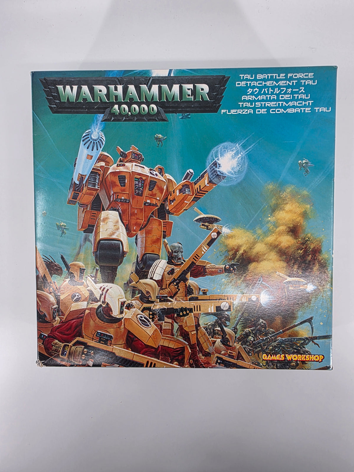 OOP Tau Fire Warriors Drones Transfers and Bits Lot from Battleforce Box