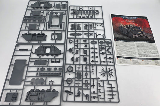 Warhammer 40K: Chaos Space Marines - CSM Rhino New On Sprue