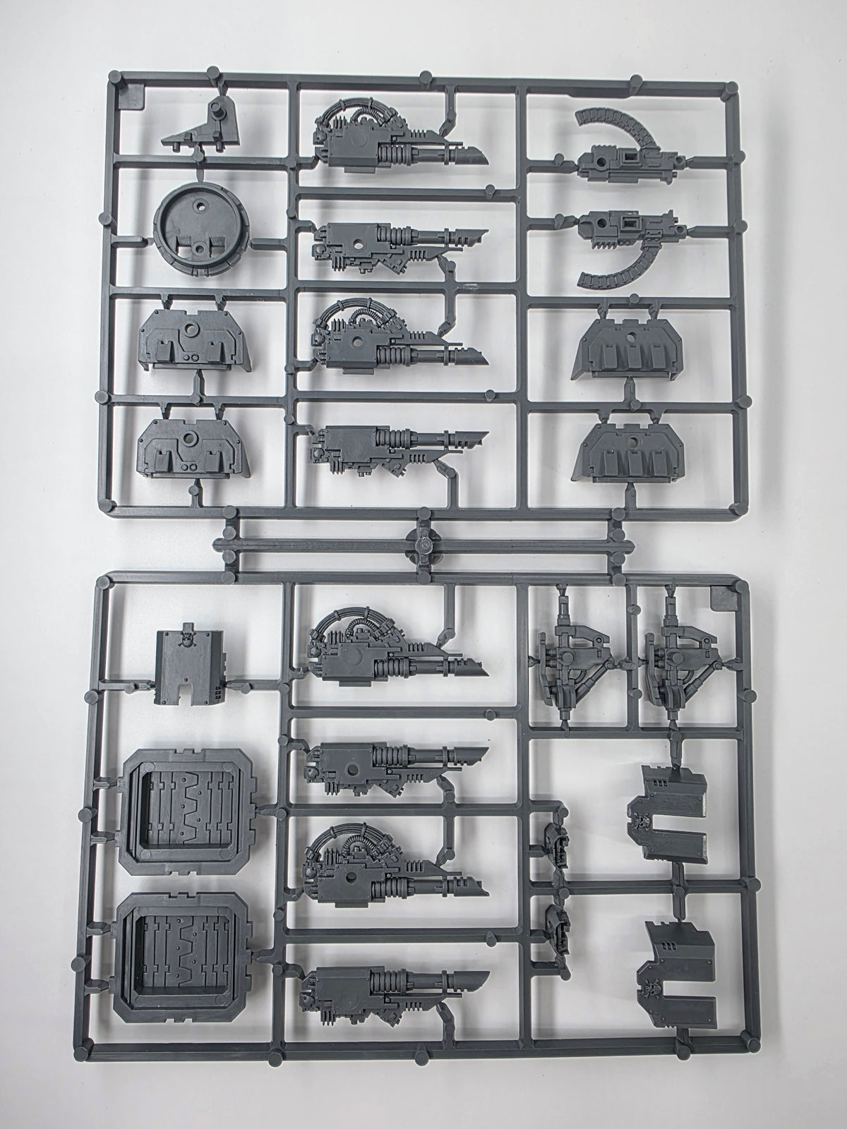 Warhammer 40k Space Marine Bits Land Raider Side Sponson Weapons Lascannons Sprue