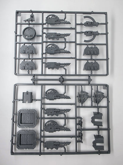 Warhammer 40k Space Marine Bits Land Raider Side Sponson Weapons Lascannons Sprue