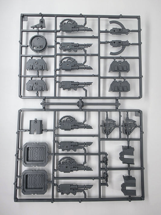 Warhammer 40k Space Marine Bits Land Raider Side Sponson Weapons Lascannons Sprue