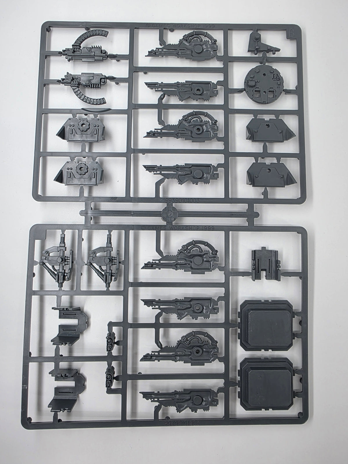 Warhammer 40k Space Marine Bits Land Raider Side Sponson Weapons Lascannons Sprue