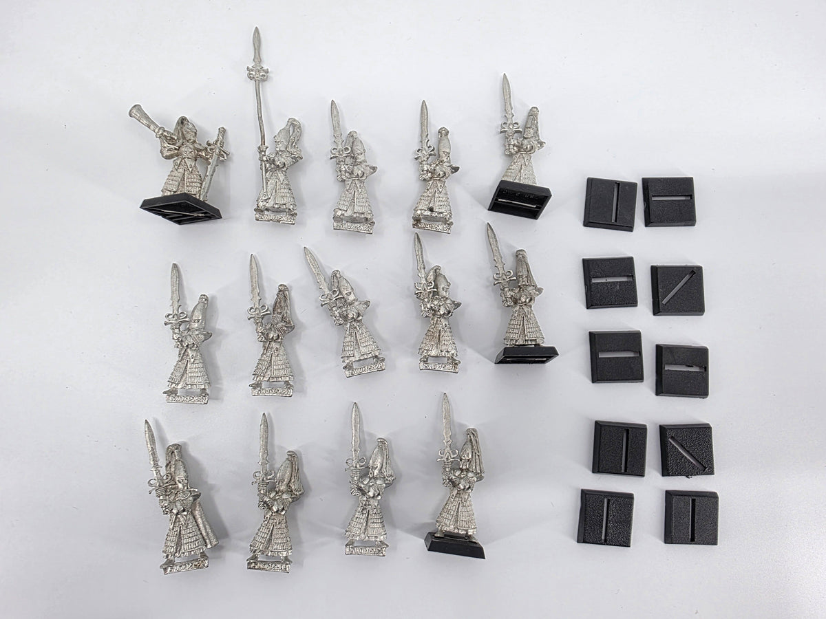 Warhammer Fantasy High Elf Swordmasters of Hoeth OOP Metal Elves AoS Old World