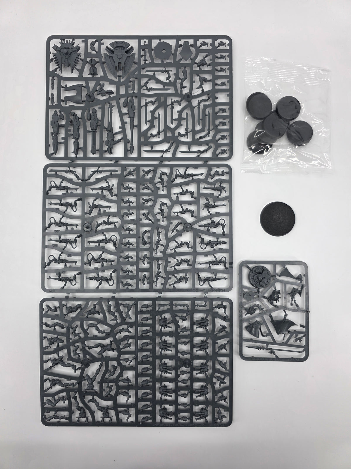 Warhammer 40K Aeldari Craftworlds Guardian Squad + Farseer Support Platform NOS New on Sprue