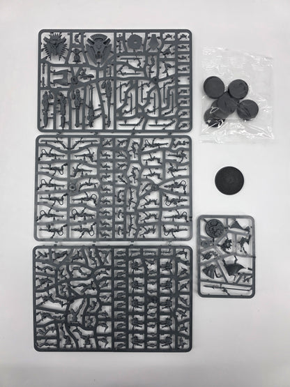 Warhammer 40K Aeldari Craftworlds Guardian Squad + Farseer Support Platform NOS New on Sprue