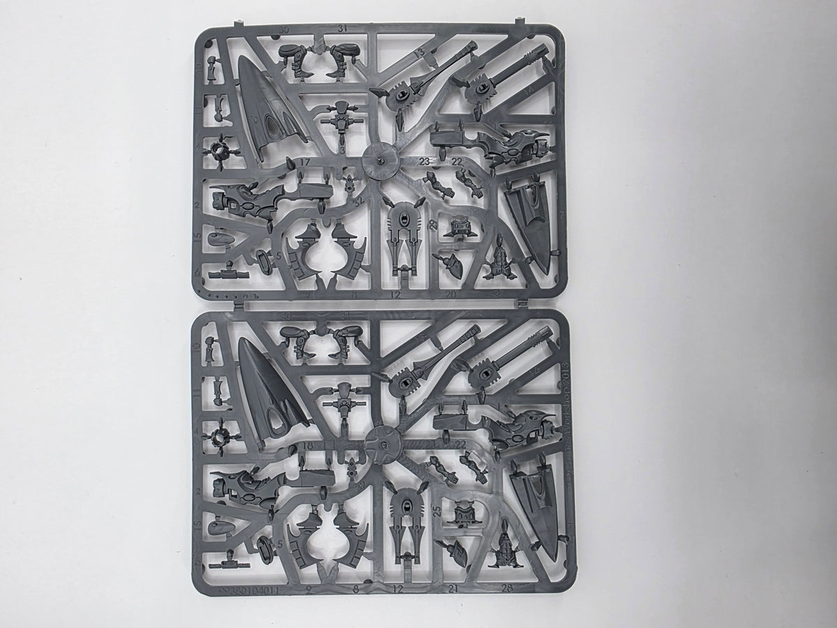 Warhammer 40K Eldar / Aeldari Windrider Jetbikes x6 New on Sprue NOS