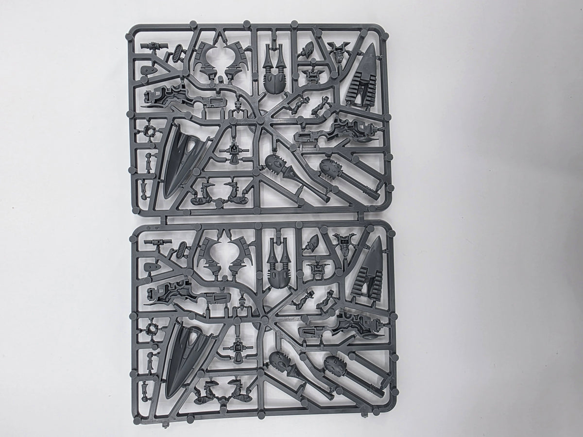 Warhammer 40K Eldar / Aeldari Windrider Jetbikes x6 New on Sprue NOS