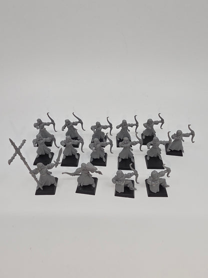 Elven Archers Regiment High Elf Realms Sigmar Old World Warhammer x15