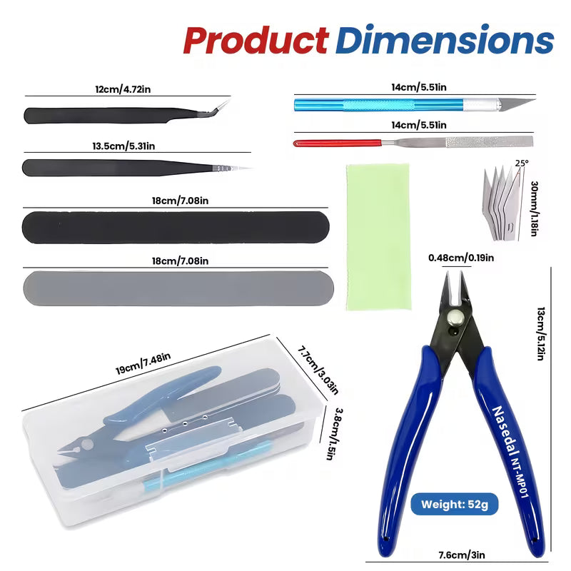 Hobby Tool Kit 9 Piece