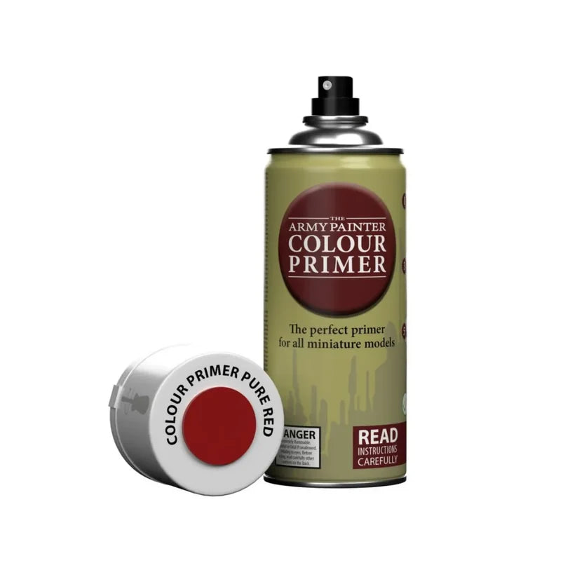 Army Painter Colour Primer: Pure Red Spray