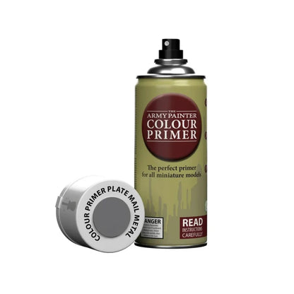 Army Painter Colour Primer: Platemail Metal Spray