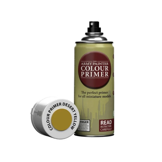 Army Painter Colour Primer: Desert Yellow Spray