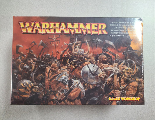 Warhammer Fantasy Marauders of Chaos - Chaos Warriors - New Sealed OOP