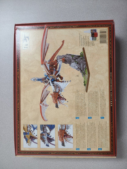 Warhammer Fantasy High Elf Lord On Dragon New OPEN BOX OOP AoS The Old World