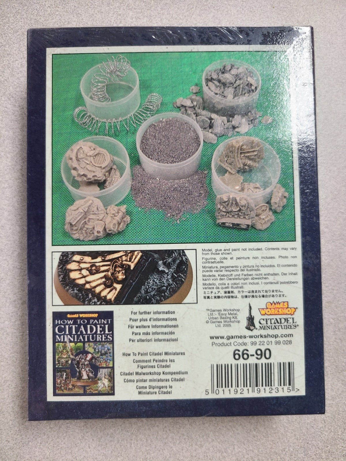 Citadel Warhammer Urban Basing Kit NIB New Basing Scenery Sealed 40K