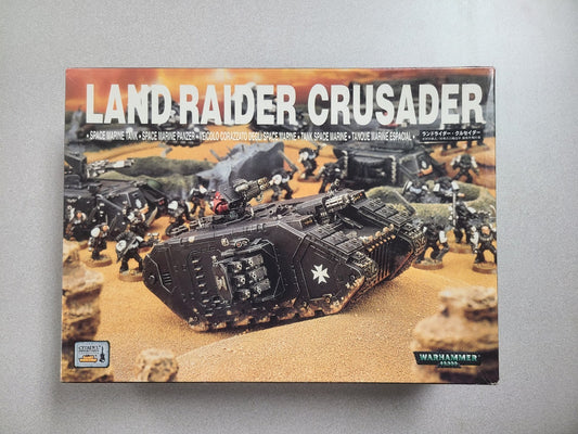 Land Raider Crusader Space Marine Tank New Open Box 2000