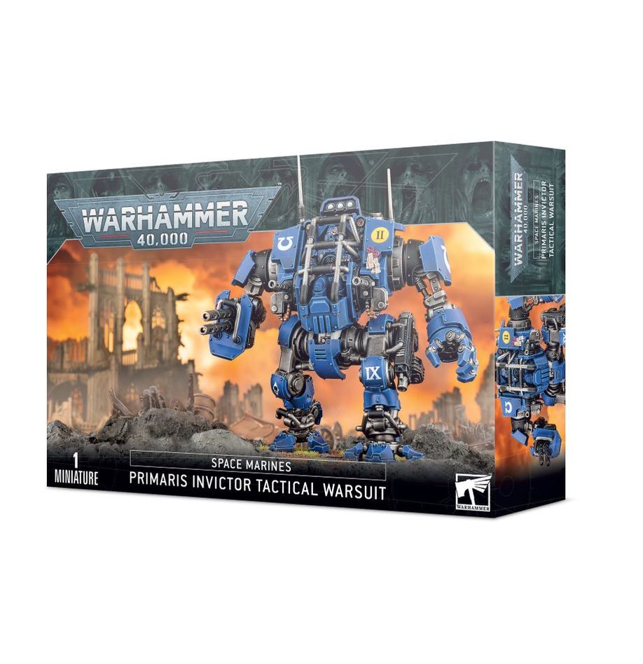 Space Marines Primaris Invictor Tactical Warsuit